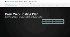 Desktop Screenshot of cloudgaroo.com